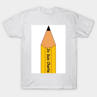 Charlie Hebdo Pencil T-Shirt